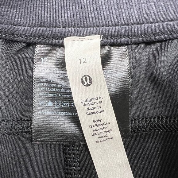Lululemon Softstreme High Rise Straight Leg Pant 28" Night Sea Size 12 - Picture 6 of 9